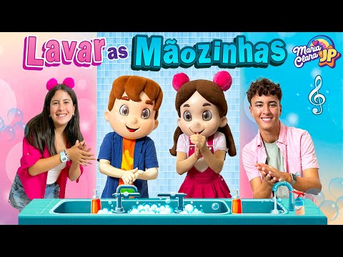 Lavar as Mãozinhas ♫ Música Maria Clara e JP