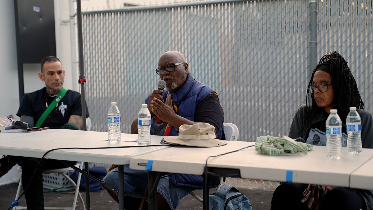 Lorenzo Kom'boa Ervin & Jonina Abron-Ervin at Sacramento Anarchist Bookfair