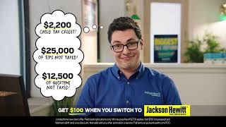 Jackson Hewitt Tax Service Strapped for Cash? Get $100 When You Switch Tax Prep (2026) – Official Ad