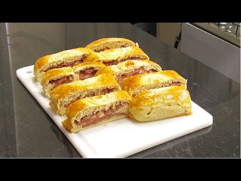 Sextou - Pão recheado é opção para o café da tarde