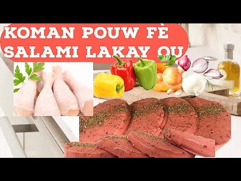 Kijan w kapab aprann fè salami lakay ou.Resèt Fasil !