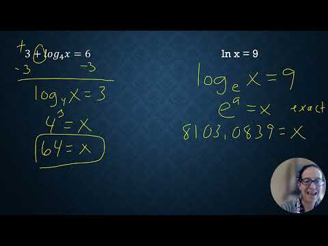 Unit 6 Lesson 5   Log Equations 1
