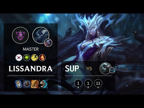 Lissandra Support vs Senna - KR Master Patch 10.7