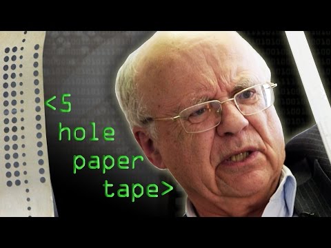 5 Hole Paper Tape - Computerphile Video