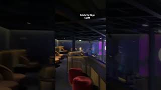 CLUB at #celebrityedge #alaskacruisevlog #cruise #cruisetour #travel #cruiseships #royalcaribbean