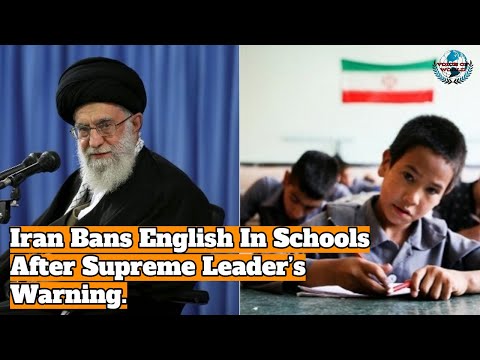 Voice Of World: Iran's Supreme Leader Ali Khamenei Says No More English In Iranian Schools.