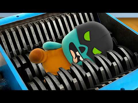 GOOBERS PLUSHIES vs SHREDDER!!