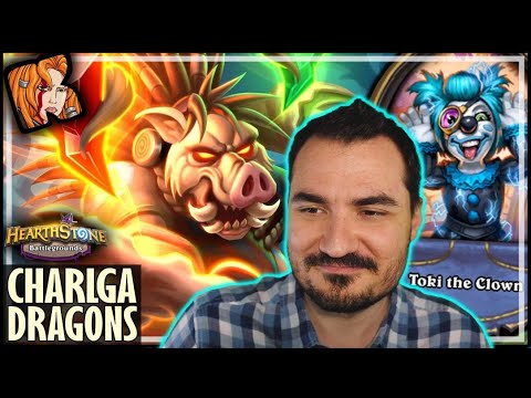THE CHARLGA DRAGON BUILD! - Hearthstone Battlegrounds