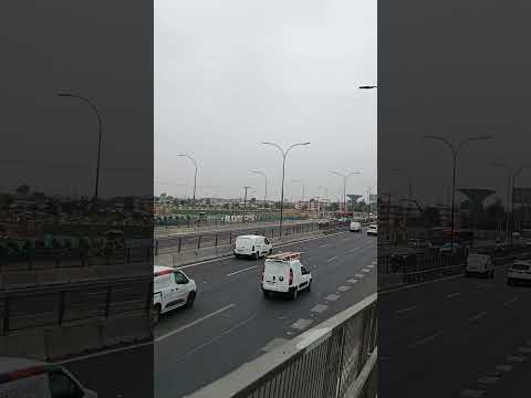 Autopista central - cementerio metropolitano en Santiago
