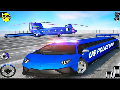 US Police Limo Transporter Truck Simulator Game - Android Gameplay FHD