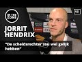 Jorrit Hendrix: 'Ik voelde bijna geen contact, maar de scheidsrechter zou wel gelijk hebben'