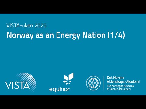 Norway as an Energy Nation (1/4)