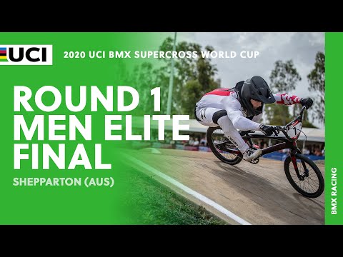 Велоспорт Round 1 — Men Elite Final | 2020 UCI BMX SX World Cup, Shepparton (AUS)