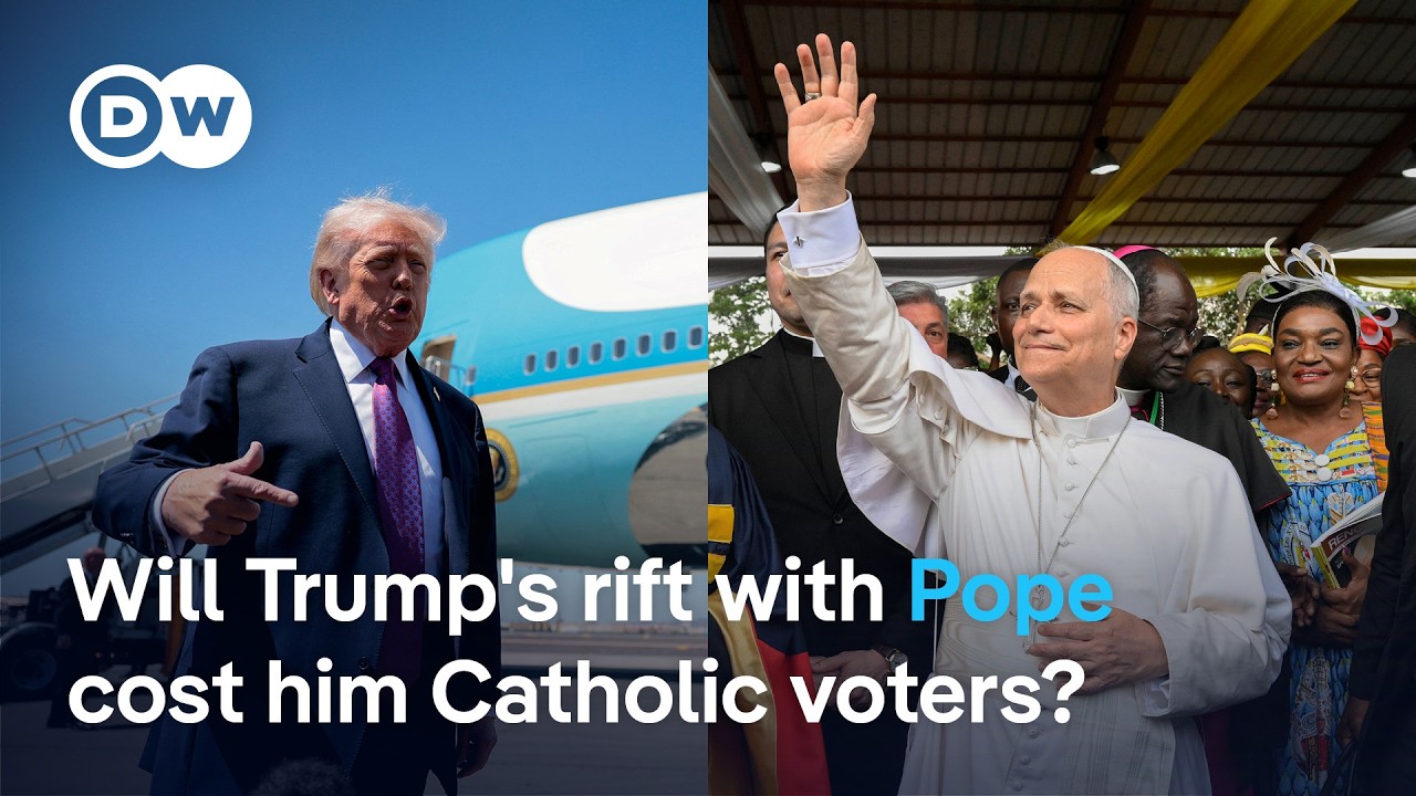 Pope Leo: ‘world is being ravaged by a handful of tyrants’ amid row with Trump | DW News