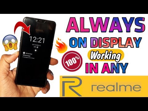 HOW TO INSTALL ALWAYS ON DISPLAY IN ANY REALME DEVICE | Without Root |  TOSHIN TECH 😍 Video