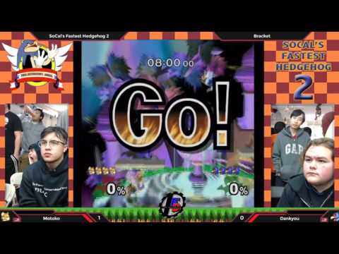 SoCal's Fastest Hedgehogs 2 - Motoko (Fox) vs. Dankyou (Falco) - SSBM Bracket Pools Singles