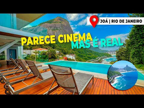Inside a CINEMATOGRAPHIC House in Joá! Sale and rental! Closed gate!