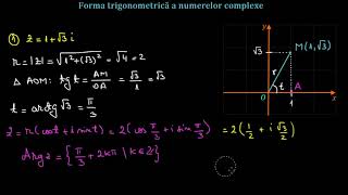 Forma trigonometrică a unui număr complex