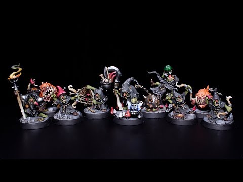 How To Paint Moonclan Grots - Zarbags Gitz Pt 2 - Warhammer Underworlds