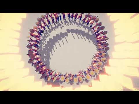 RIGHTEOUS PALADIN CIRCLE vs EVERY UNIT CIRCLE in TABS 1.0 | Totally Accurate Battle Simulator