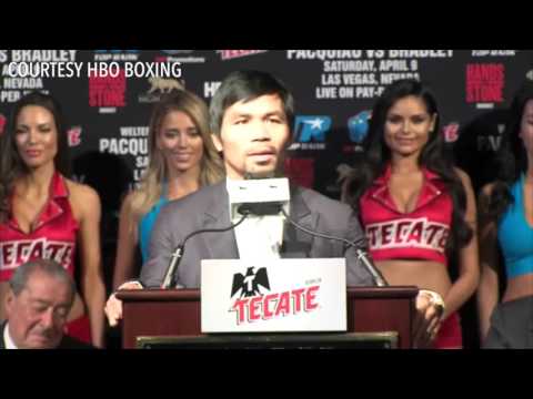 Pacquiao: I came from nothing, I used to sleep on the streets