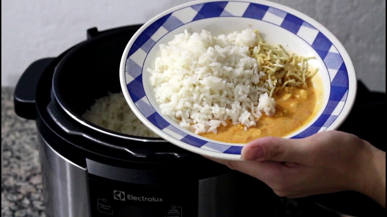 Arroz soltinho na panela de pressão elétrica em apenas 12 minutos - Electrolux PCC20