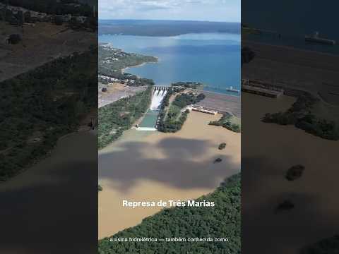 Represa de Três Marias em Minas Gerais