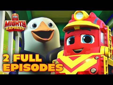 2 FULL EPISODES! 🚂 Mighty Express SEASON 3 🚂 - Mighty Express Official