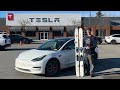 Tesla powered electric ski