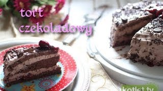 Urodzinowy tort czekoladowy - Kotlet.TV