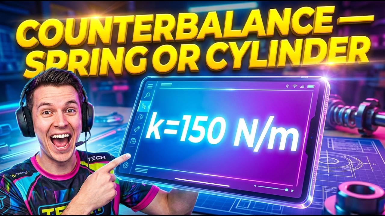 Counterbalance Calculator — Spring or Cylinder