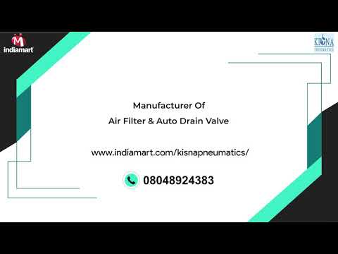 KISNA Pneumatics - India's leading Pneumatic Manufacturers in Coimbatore. The Company Offers Air Filters, Auto Drain Valves, Industrial Pneumatic tools, Spare Parts & fittings at best price.