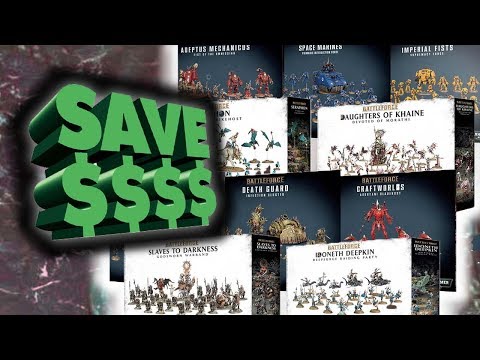 Save With Ten New Battleforces Unboxed: Warhammer 40k & AoS