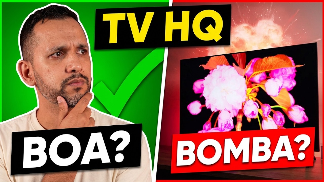Miniatura da avaliação em vídeo de Smart TV HQ 65 Polegadas 4K LED HDR