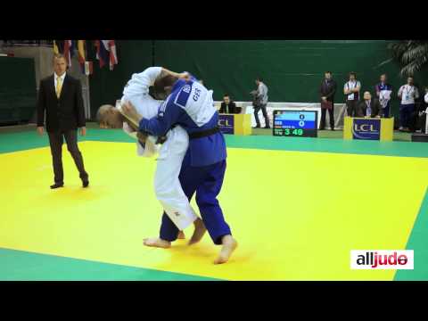 CHOUCHI Samy (BEL) - DECH Maurice (GER) / European Cup Juniors Lyon 2013 / -73kg