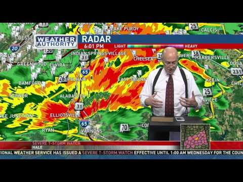 #LiveOn3340: James Spann's tornado coverage on Super Tuesday 2016