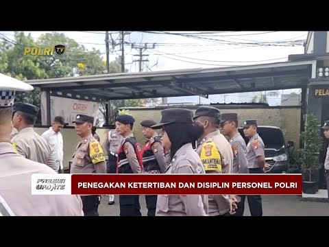 PRESISI UPDATE: SIE PROPAM POLRES METRO DEPOK GELAR PENEGAKAN KETERTIBAN &amp; DISIPLIN 29/05/25 (18.00)
