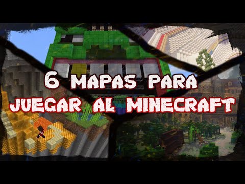 TOP 6 MAPS to PLAY WITH FRIENDS Minecraft JAVA