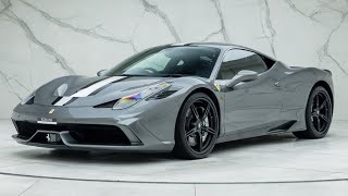 2015 Ferrari 458 Speciale - Grigio Ferro - Walkaround + Engine & Exhaust Sound