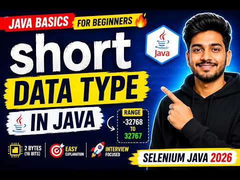 155 Short Primitive Data Type In Java Selenium Java 2026