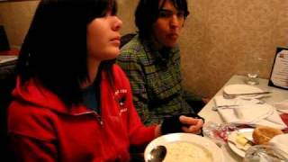 Hello Astronaut, Goodby Television eat food 2005