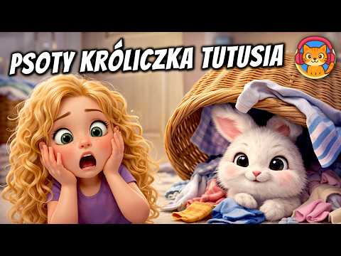 Lena i Psoty Króliczka Tutusia - okładka bajki audio