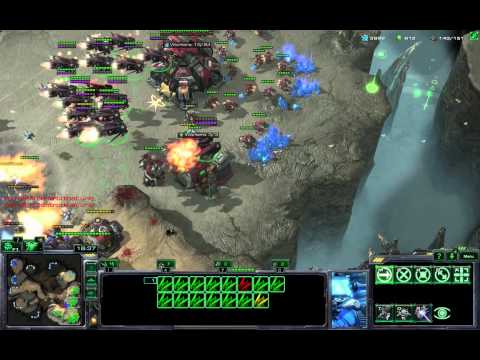 TvT Mass Raven vs Mech - Starcraft 2 HotS