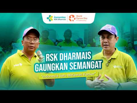 Langkah Sehat di CFD Jakarta, RSK Dharmais Gaungkan Semangat "Indonesia Satu Melawan Kanker"