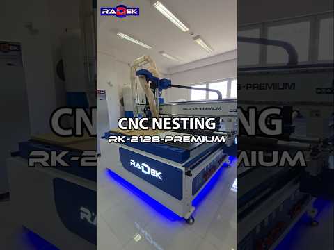 CNC NESTING - RK-2128-PREMIUM #RADEK #woodworking #metalworking #machine #cnc #shorts