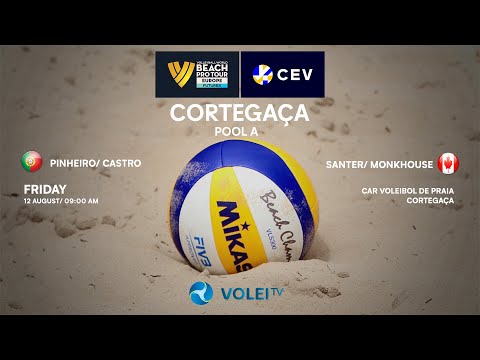 Pinheiro/Castro (POR) x Santer/Monkhouse (CAN) - BEACH PRO TOUR FUTURES CORTEGAÇA