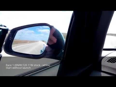 BMW 118i F20 Stock vs BMW 116i F20 Reborn Technologies Stage 1