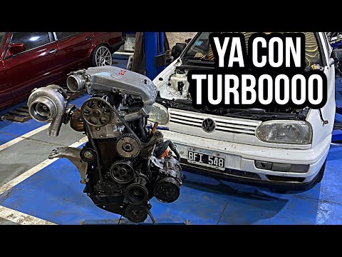 PONIENDOLE TURBO AL GOLF + FT450