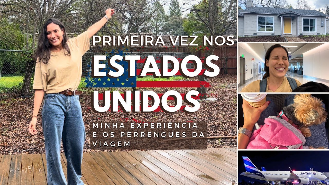 VIAJANDO PARA OS ESTADOS UNIDOS - MINHA EXPERIÊNCIA | EUA EP. 01