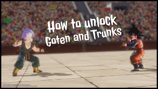 DRAGON BALL XENOVERSE 2 How to unlock Goten and Trunks